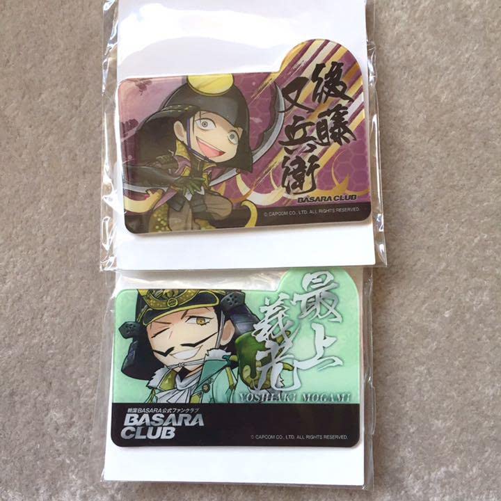 Amazon.co.jp: 戦国BASARA 後藤又兵衛最上義光 バッジセット