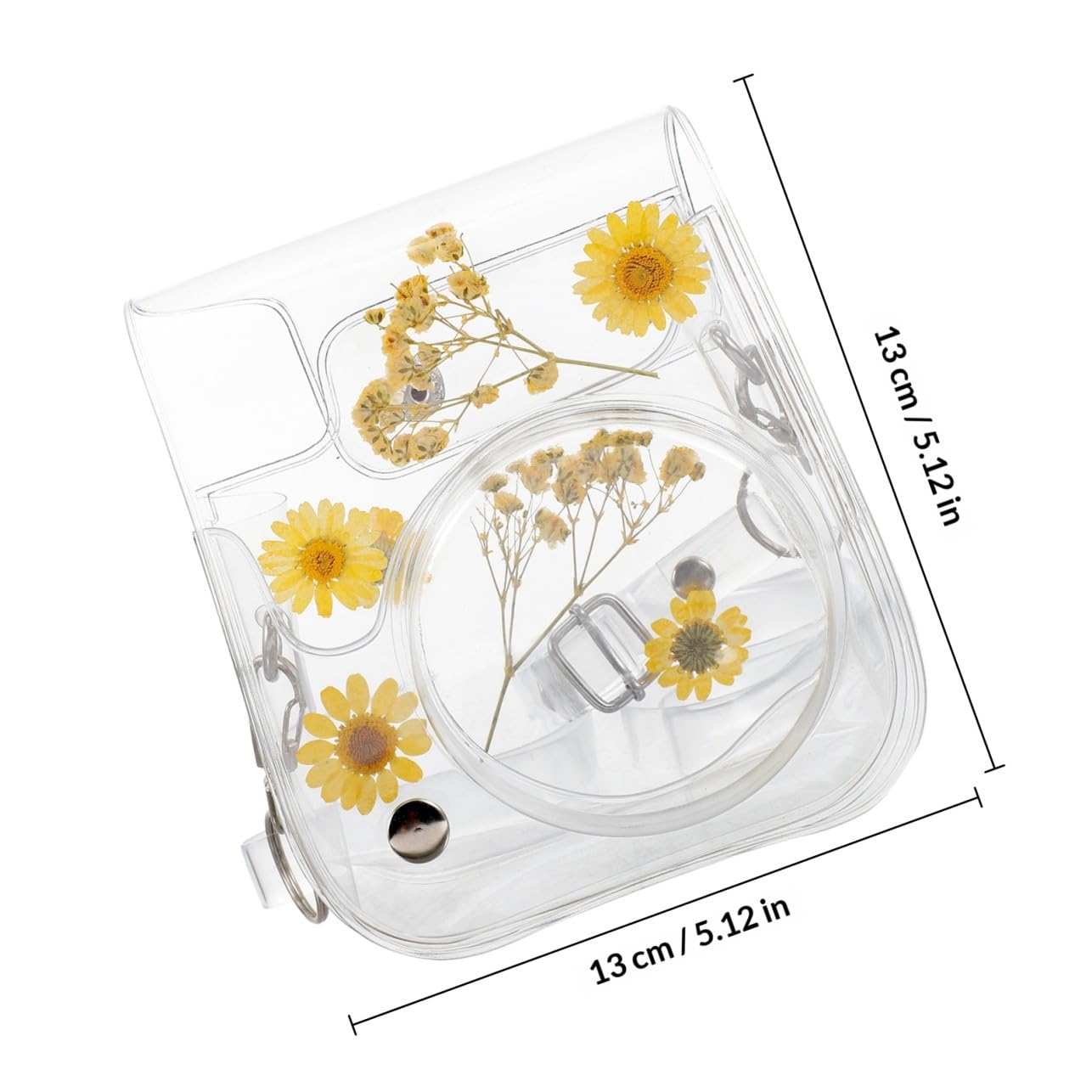 HOMSFOU 1pezzi Custodia Pvc Per Fotocamera Istantanea Resistente Design Protezione e Urti Per Della Fotografia