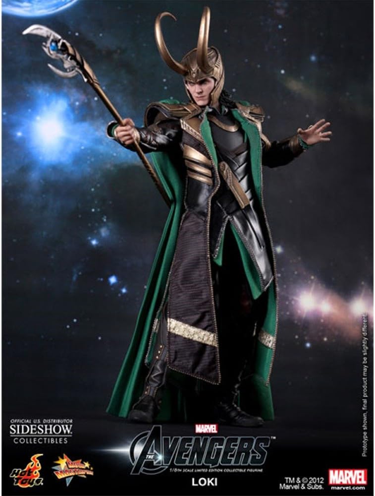 Hot Toys - The Avengers Movie Masterpiece Action Figure 1/6 Loki 32 cm