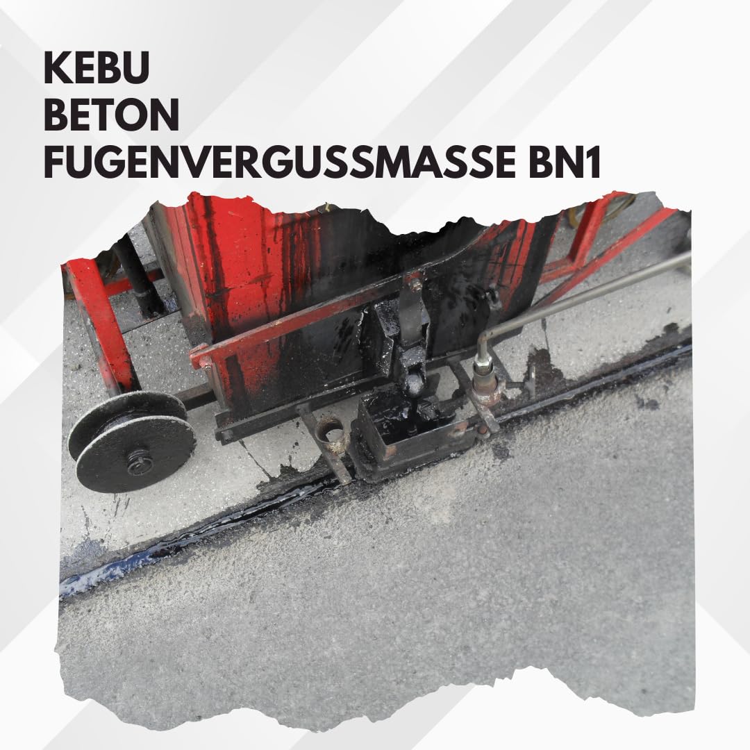 Kebu - Betonfugenvergußmasse BN1,1 Heiß-Vergussmasse Asphalt und Beton 10kg