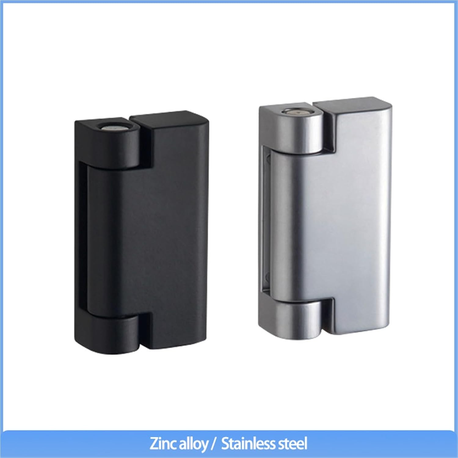 Zinc Alloy Or Stainless Steel Electrical Hinge for Industrial Equipment Machinery Switch Cabinets Distribution and Control 1Pcs(Zinc Alloy Matte-3)