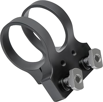 Gotical 1 inch Flashlight Mount - 1.03 inch Internal Diameter, Nuts, Screws, and Hex Wrench