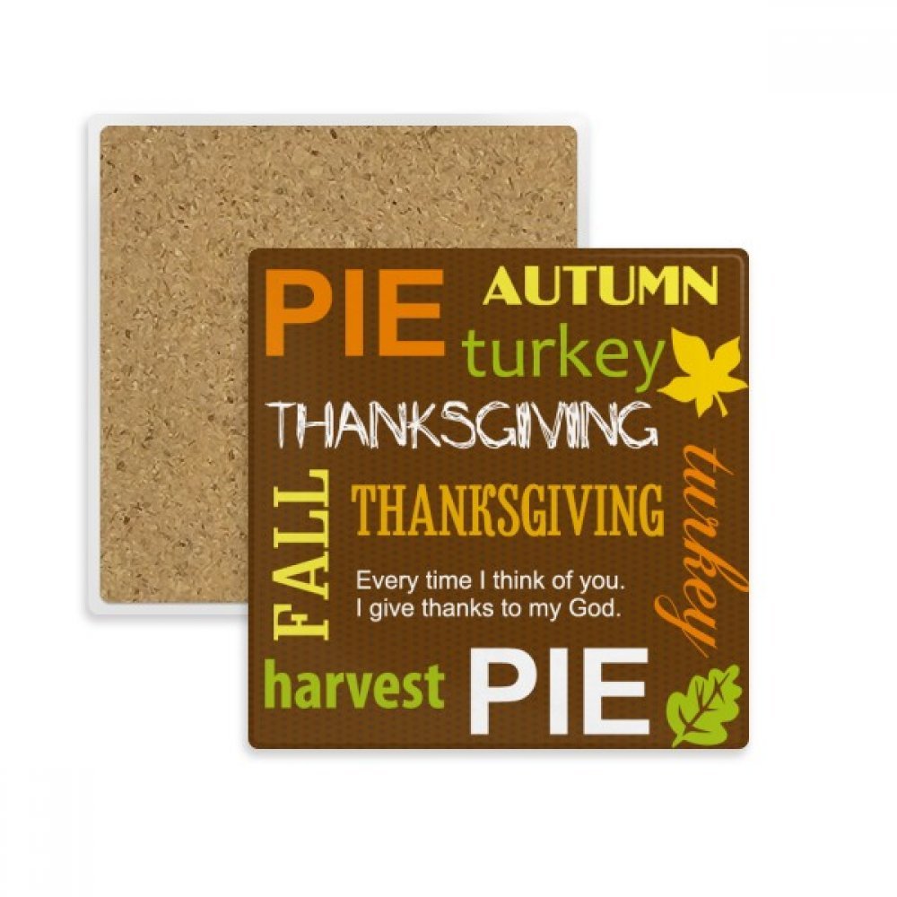 Porte de Pierre Coaster Tasse : le cadeau Thanksgiving idéal et utile pour la maison