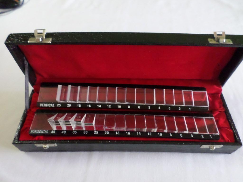 Prism Bar Vertical and Horizontal Set in Case