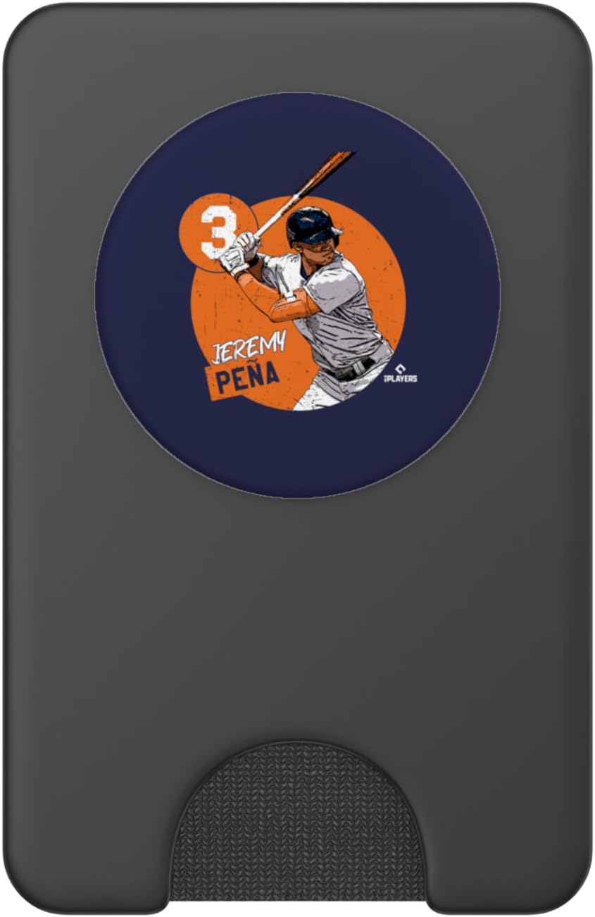 Jeremy Peña | Houston Baseball MLB Players | MLBJPEN4020-S PopSockets PopWallet for MagSafe