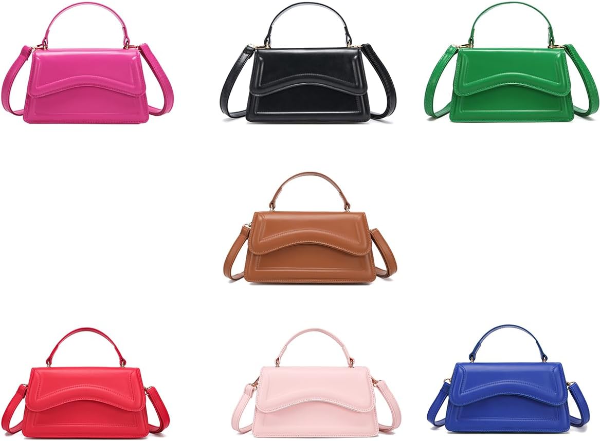 XTAPAN small purses trendy mini purses for women crossbody small square bag top handle bag crossbody bag shoulder bag - Image 2