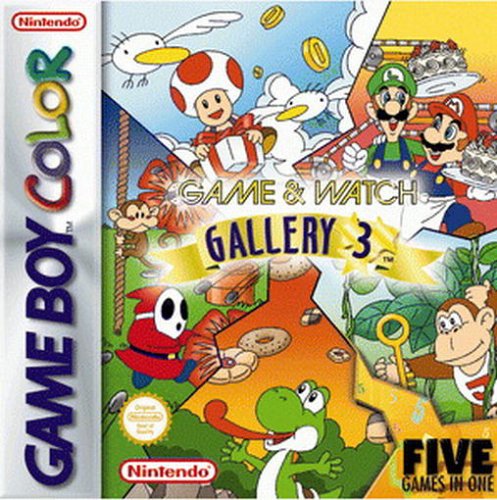 Game & Watch Gallery 3 - [Game Boy Color]