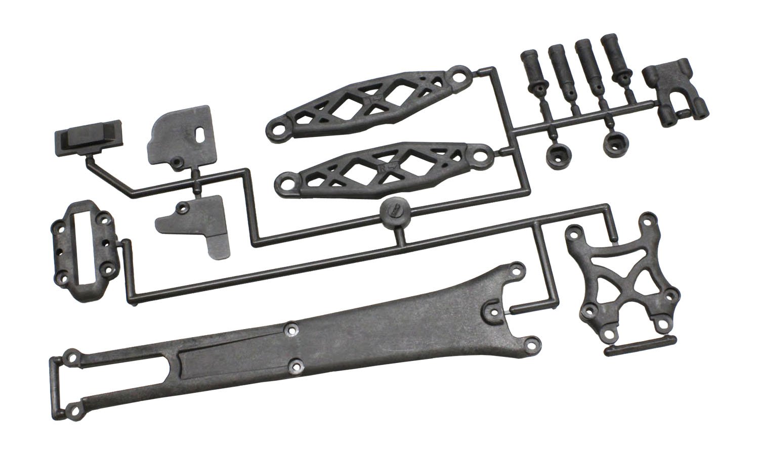 Kyosho Piastra Superieur Composite Lazer per ZX5 FS2