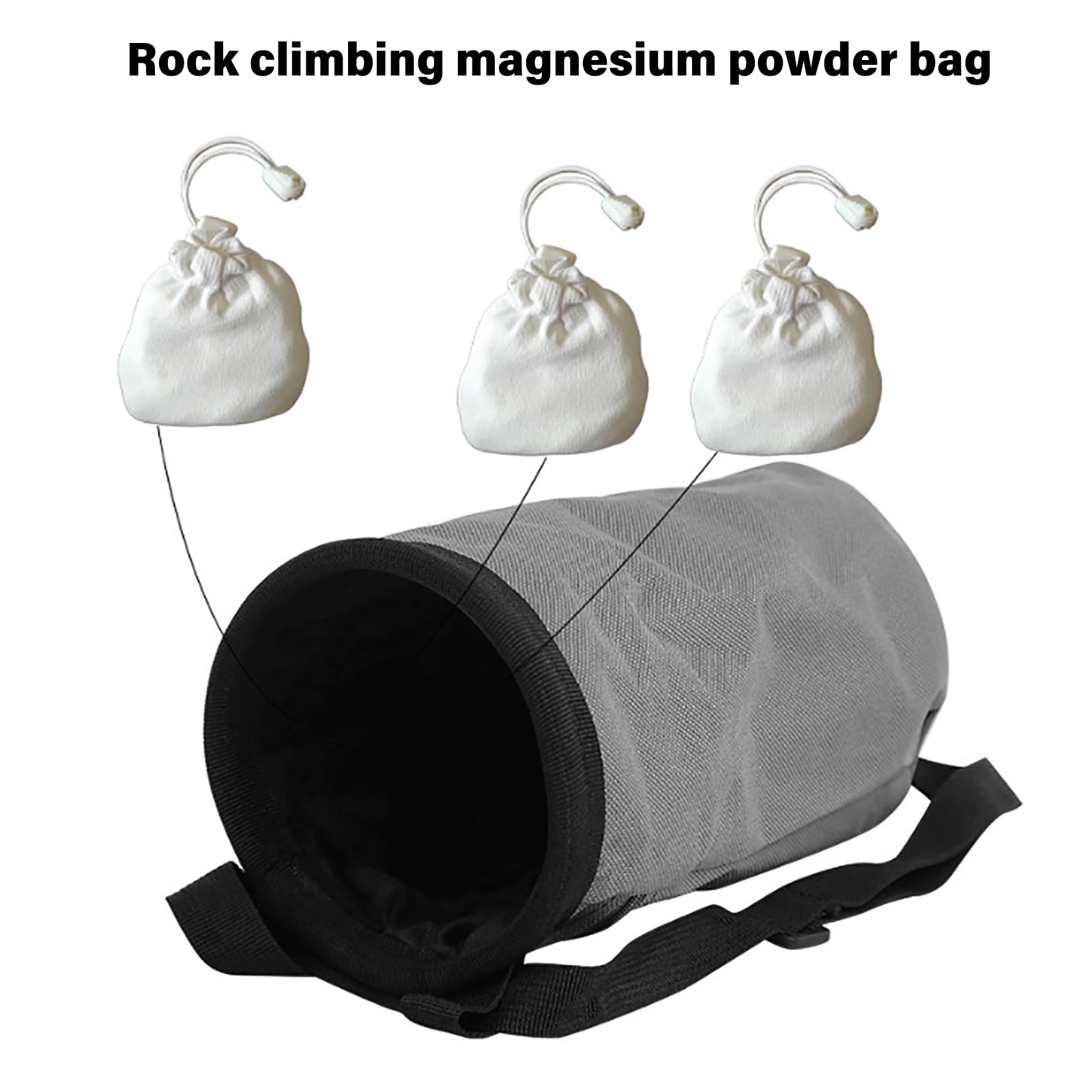Lot De 4 Sacs à Magnésie Réutilisables Avec Cordon - 9x14cm - Neuf