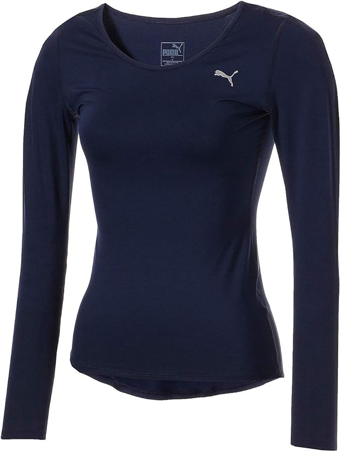 Amazon プーマ インナー長袖シャツ Tech Lite Ls W レディース アクティブシャツ Tシャツ 通販