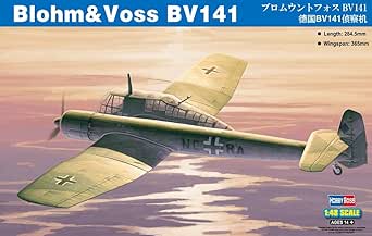 ホビーボス 1/48 エアクラフトシリーズ ドイツ空軍 ブロムウントフォス BV-141 プラモデル 81728