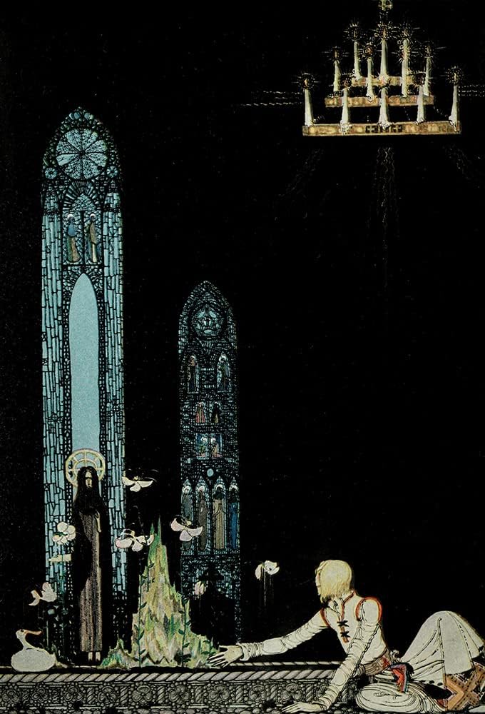 ArtDirect East of The Sun and West of The Moon Pl 16 (1922) 10x14 UnFramed Museum Art Print Poster Ready for Framing by Kay Rasmus Nielsen (Danish, 1886-1957)