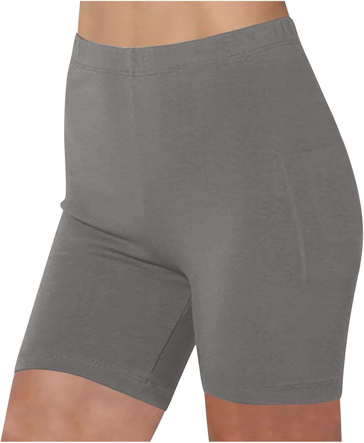 Women Volleyball Spandex Shorts with Pockets Bike Athletic Compression Shorts for Gymnastics Dance Yoga Plus Size