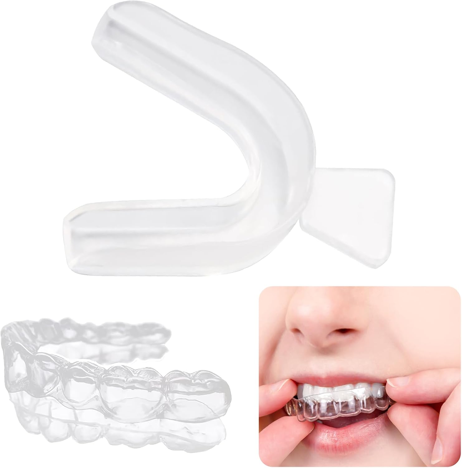 Teeth Whitening Kits Teeth Trays, Thermoform Moldable Whitening Teeth Tray Mouth
