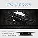 MICTUNING Universal License Plate Mounting Bracket Front Bull Bar Bumper for Off Road LED Work Light Bar