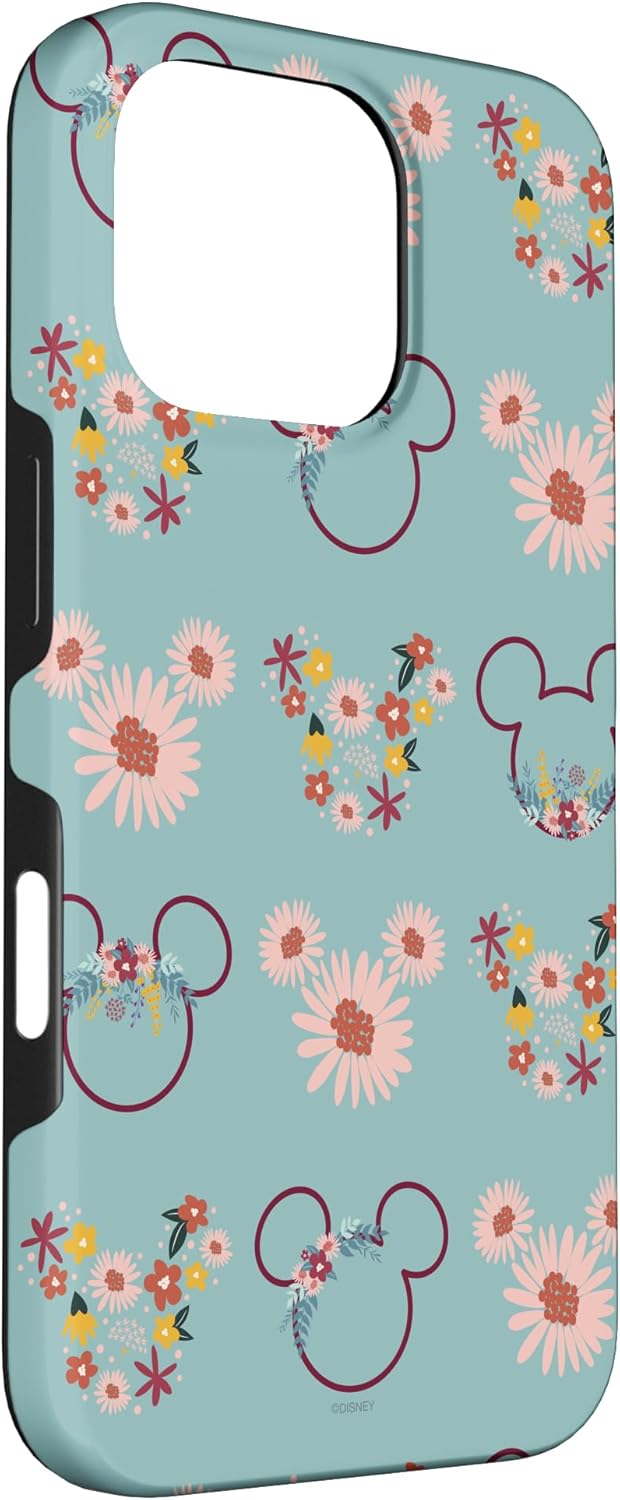 iPhone 16 Pro Disney Mickey Mouse Flowers and Daisy Print Case