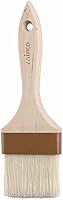 Winco 3-Inch Heavy-Duty Boar Bristle Basting Brush - Even Glazing for Chefs & Bakers