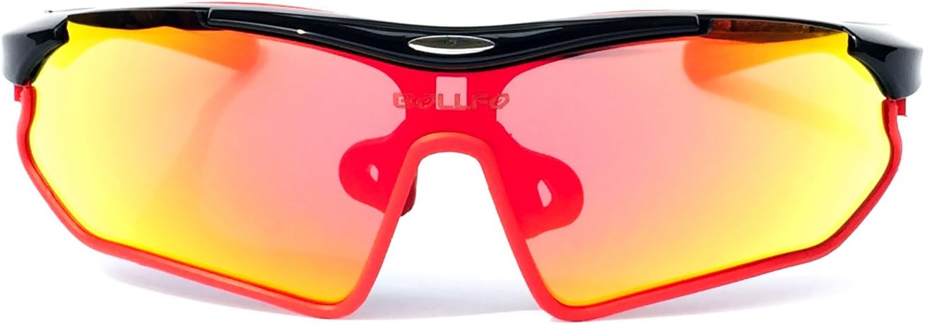 HCMAX Polarized Sports Sunglasses UV400 Protection for Men Women Cycling Riding Running Baseball Fishing Golf Driving Glasses TR90 Durable Frame