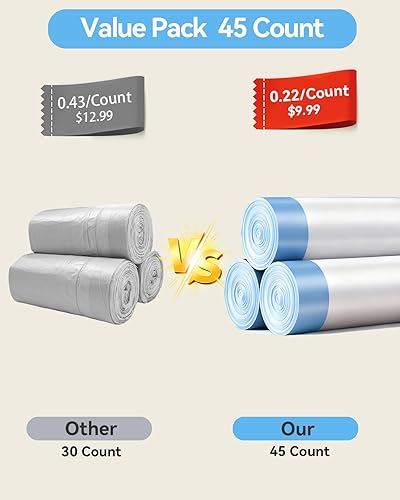 Vista 6 de 45 bolsas automáticas de arena para gatos compatibles con la caja de arena Fsitego Fumoi Cumrige, caja de arena para gatos gruesa previamente