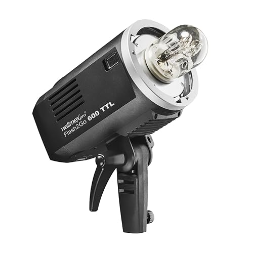 Walimex pro Flash a batteria Flash2Go 600 TTL per studio