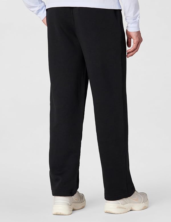 Nike Men's Sportswear Club Fleece Bungee Pants, Black/Black/White, Medium by Nike - Used condition - Image 4