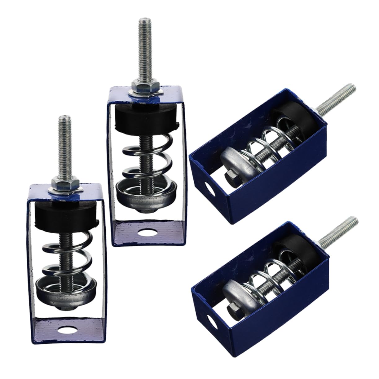 FUNOMOCYA 4pcs Galvanized Steel Ceiling Vibration Damping Damping Hanger For Office Vibration Isolators For Studio Rubber Vibration Isolators For Ac
