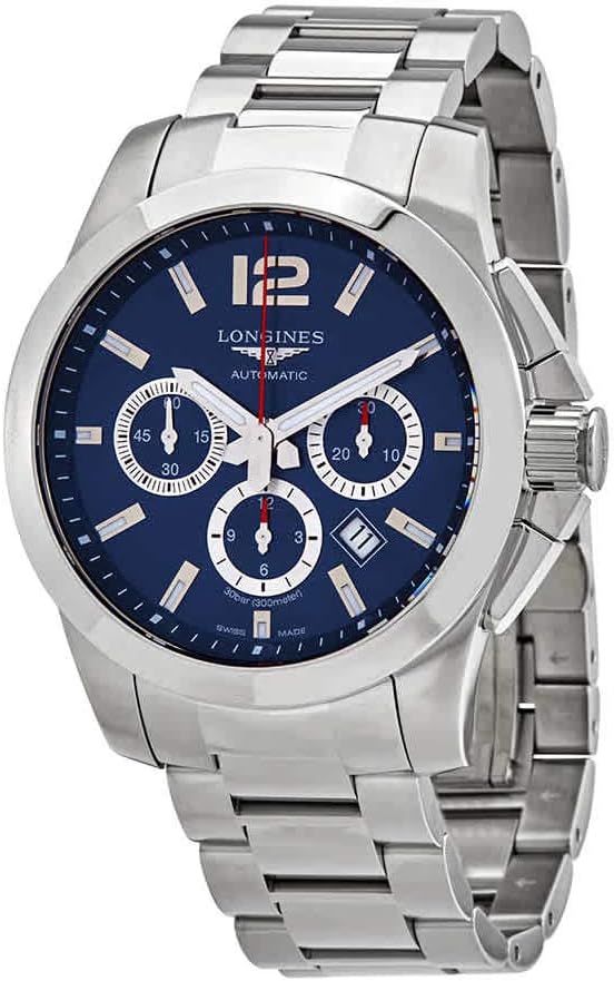 Longines Conquest Chronograph Automatic Blue Dial Men's Watch L3.801.4.96.6