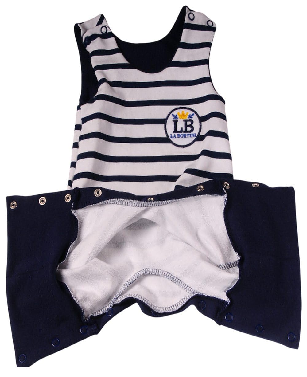 Baby Set Weiß Blau Unisex Langarmshirt Latzhose Zweiteilig Baumwolle Erstlingsausstattung Neugeborenen Outfit Größen 44 50 56 62 68 74 80