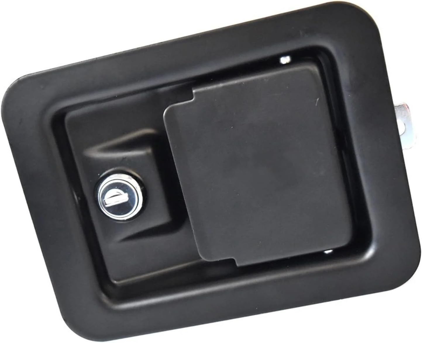 Square Cabinet Key Lock Black Or Stainless for Car Bus Truck Trunk Electronical Box Pickup Accessories MS217 1Pcs(Can not use)