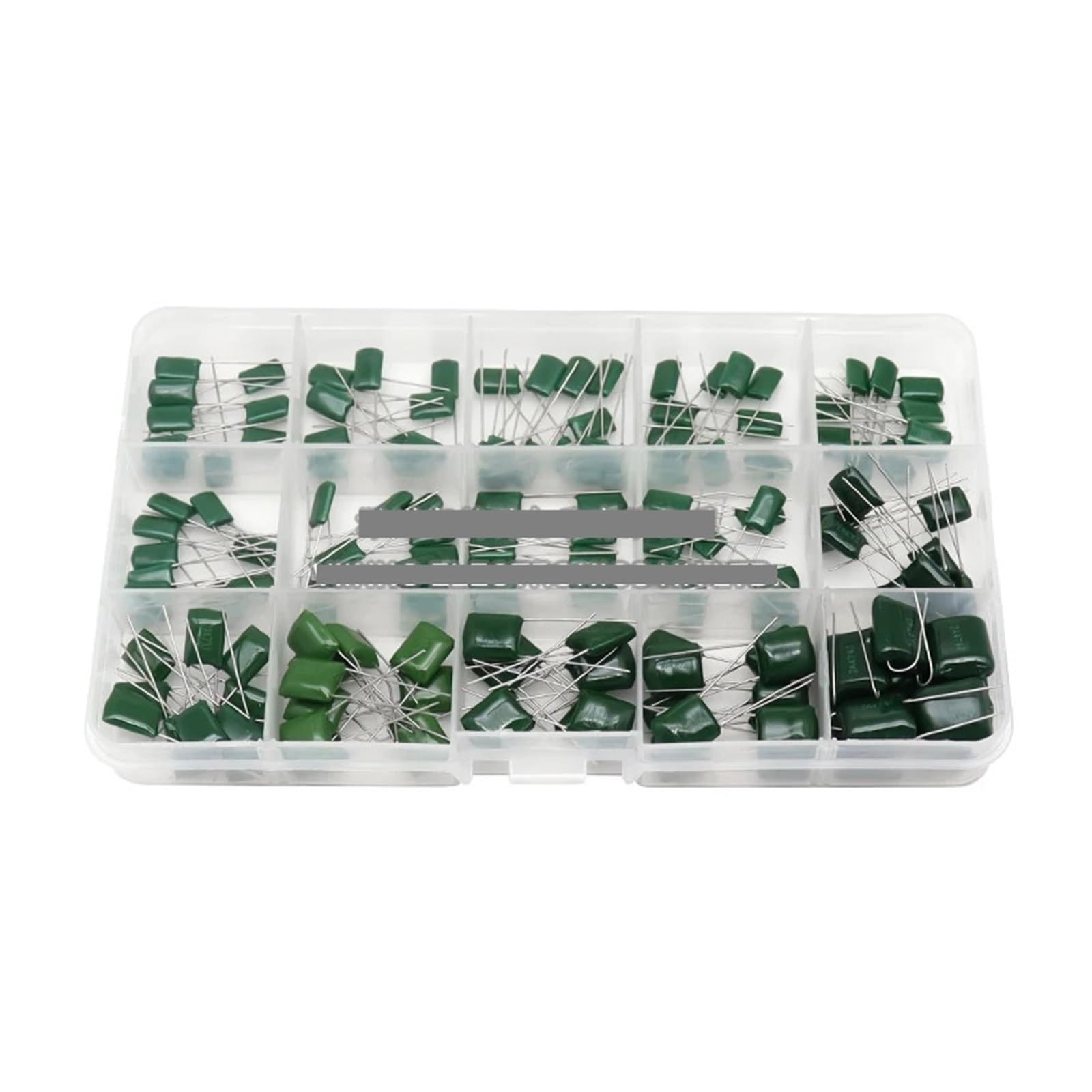 Condensateur film polyester boîte de 150 pièces pour projets DIY
