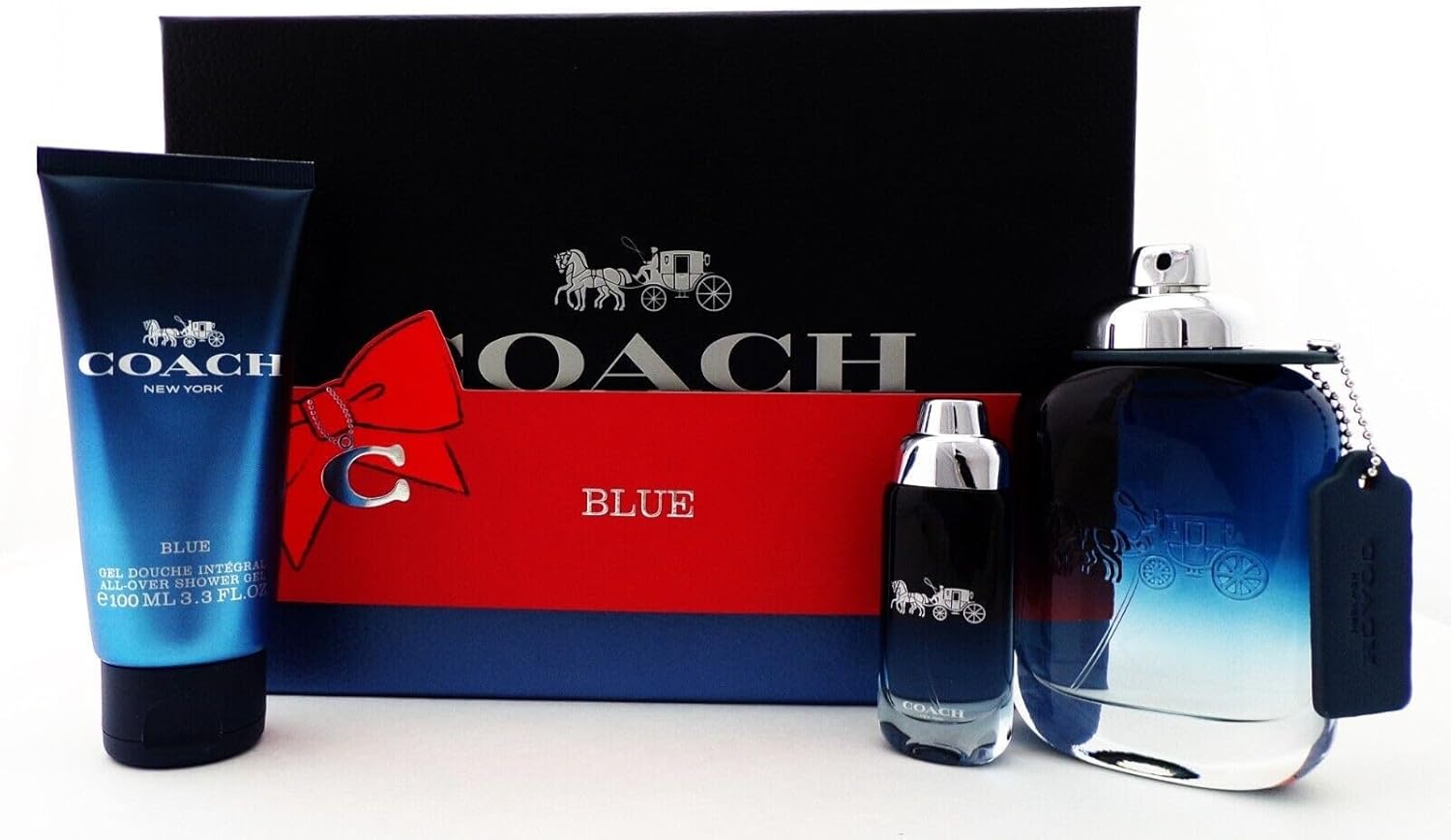 Coach New York Blue Edt 3Pc Men Set