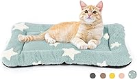 Vista 24 de Mora Pets Cama de Gato para Gatos de Interior Almohadilla Lavable para Jaula de Perro Bonita Alfombrilla de Cama de Perro con Estrella para Perros