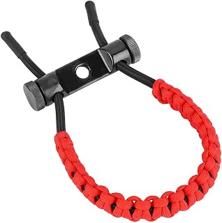 Eslinga de Arco de Muñeca de Tiro con Arco, Correa de Cuerda de Muñeca compuesta Ajustable Accesorio de Caza al Blanco Equipo de Tiro con Arco para Arco Recurvo Arco Compuesto