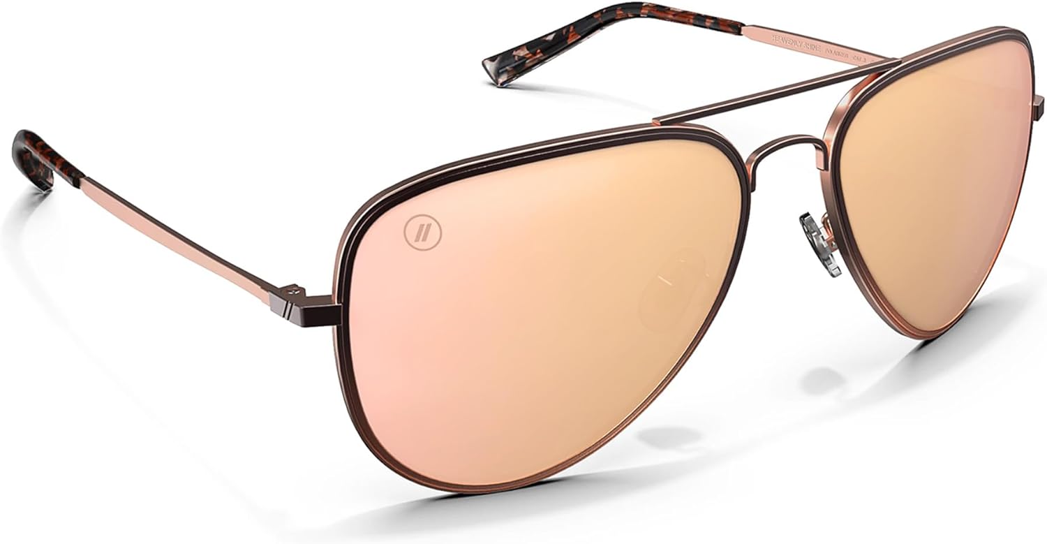Blenders Eyewear A Series – Aviator Style Polarized Sunglasses – 100% UV Protection – For Men & Women
