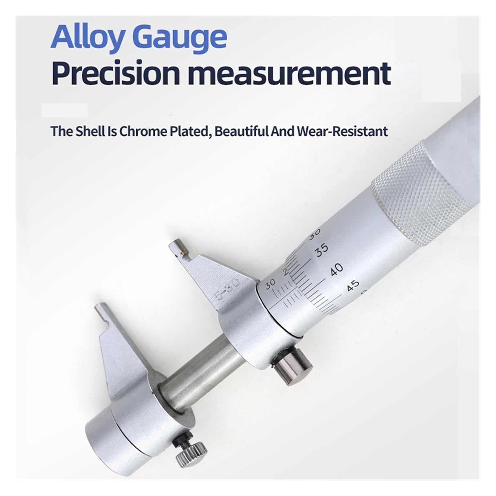 Micrómetro interno de precisión, Carburo métrico de calibre micrométrico interior(25 50mm Inside)