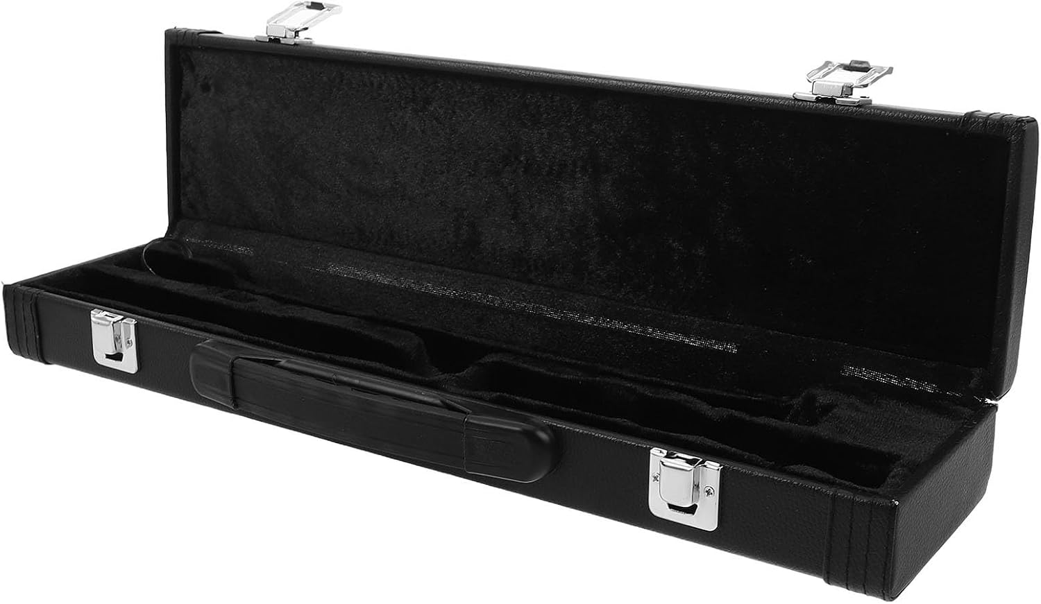 Wakauto Hard Shell Flute Case with Metal Latch for Students and Musicians