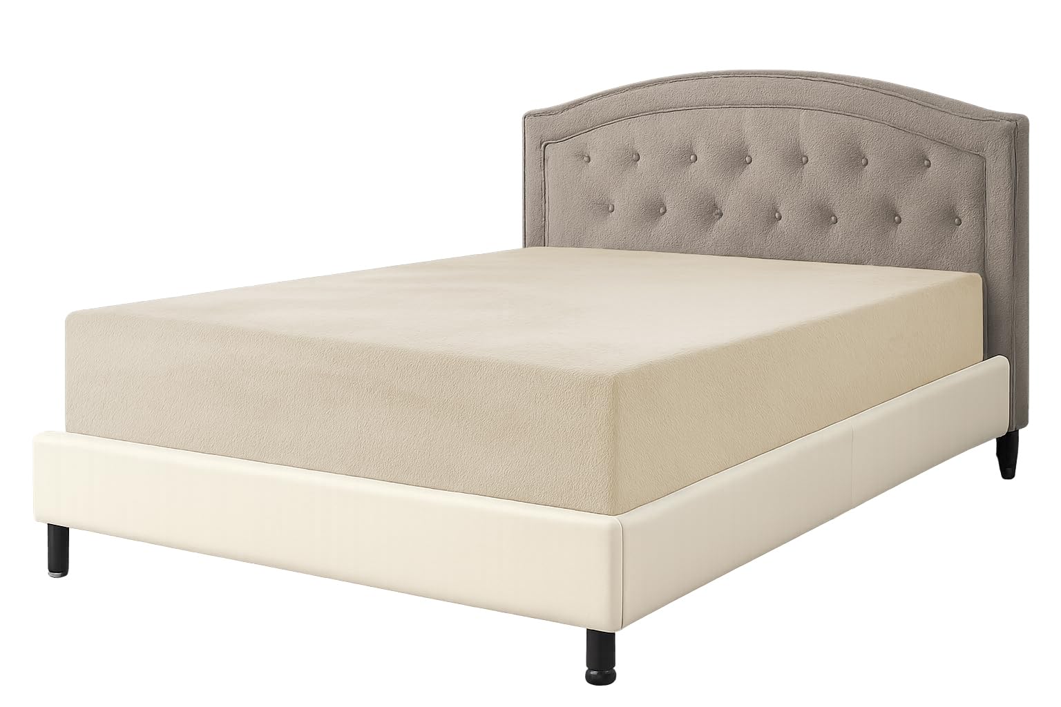 Deep Sleep Feel Good With Us Beige Teddy Fleece Fitted Sheet Single Bed – 30Cm Deep Fitted Sheets Ultra Soft Cosy Warm Mattress Cover | Christmas Fleece Bedding Size 90X190cm, Wrinkle Free & Hypoallergenic