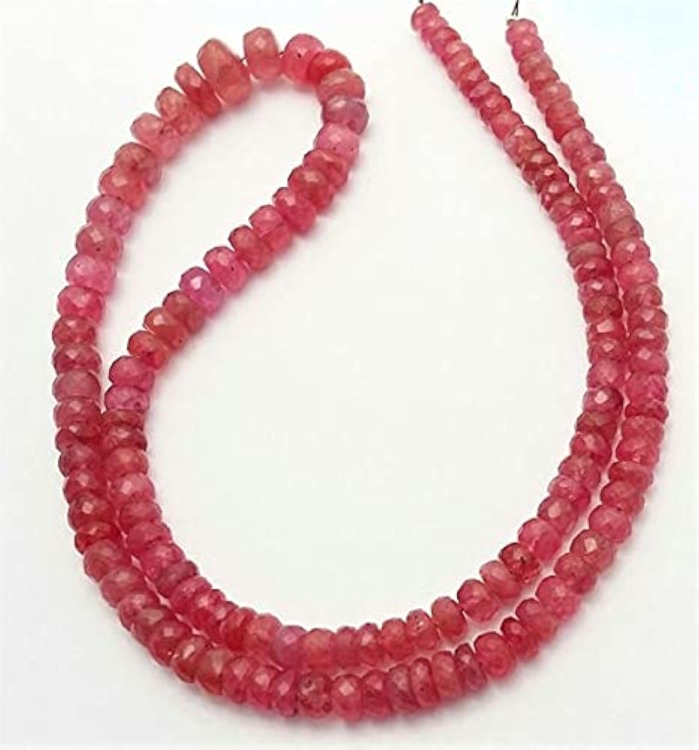 Perles en rubis de verre facettées LKBEADS pour réussir vos colliers en dégradé