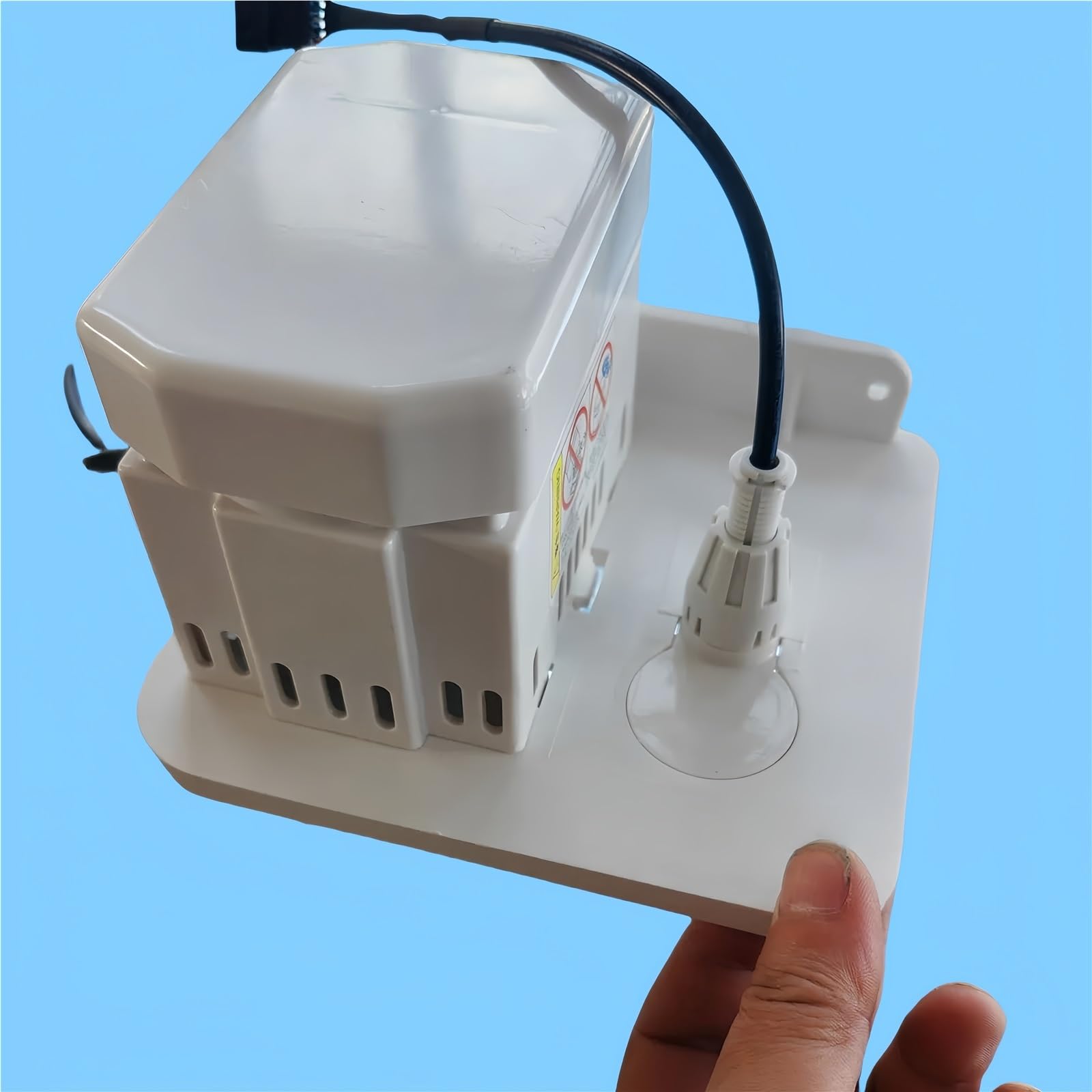 Pièces de rechange for machine à glaçons: pompe à eau 220V avec interrupteur à flotteur, compatible avec Snooker de 700 à 1000lb machine à glaçons