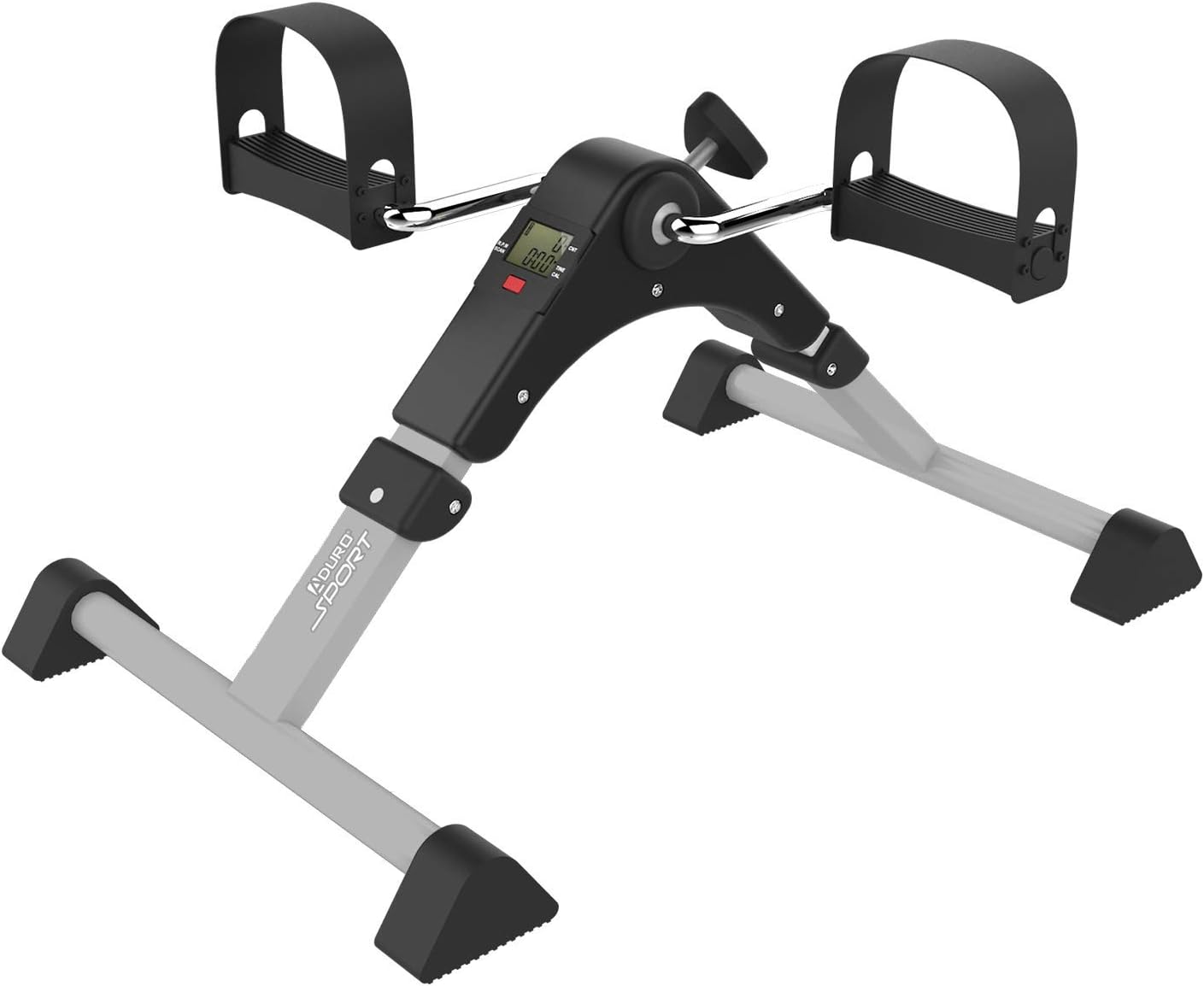 Aduro Sport Foldable Pedal Exerciser, Stationary Under Desk Exercise Equipment Arm/Leg/Foot Peddler Exercise