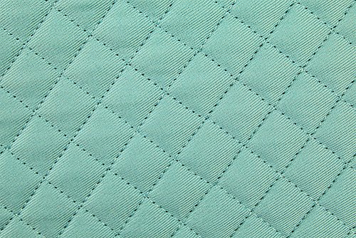 ECP Equine Comfort Products Adjustable Shock Absorbing Memory Foam Half Saddle Pad, Injury Prevention & Pressure Relief, Customizable Fit, Breathable for All Riding Styles, Soothing Sea Blue - Thumbnail 3