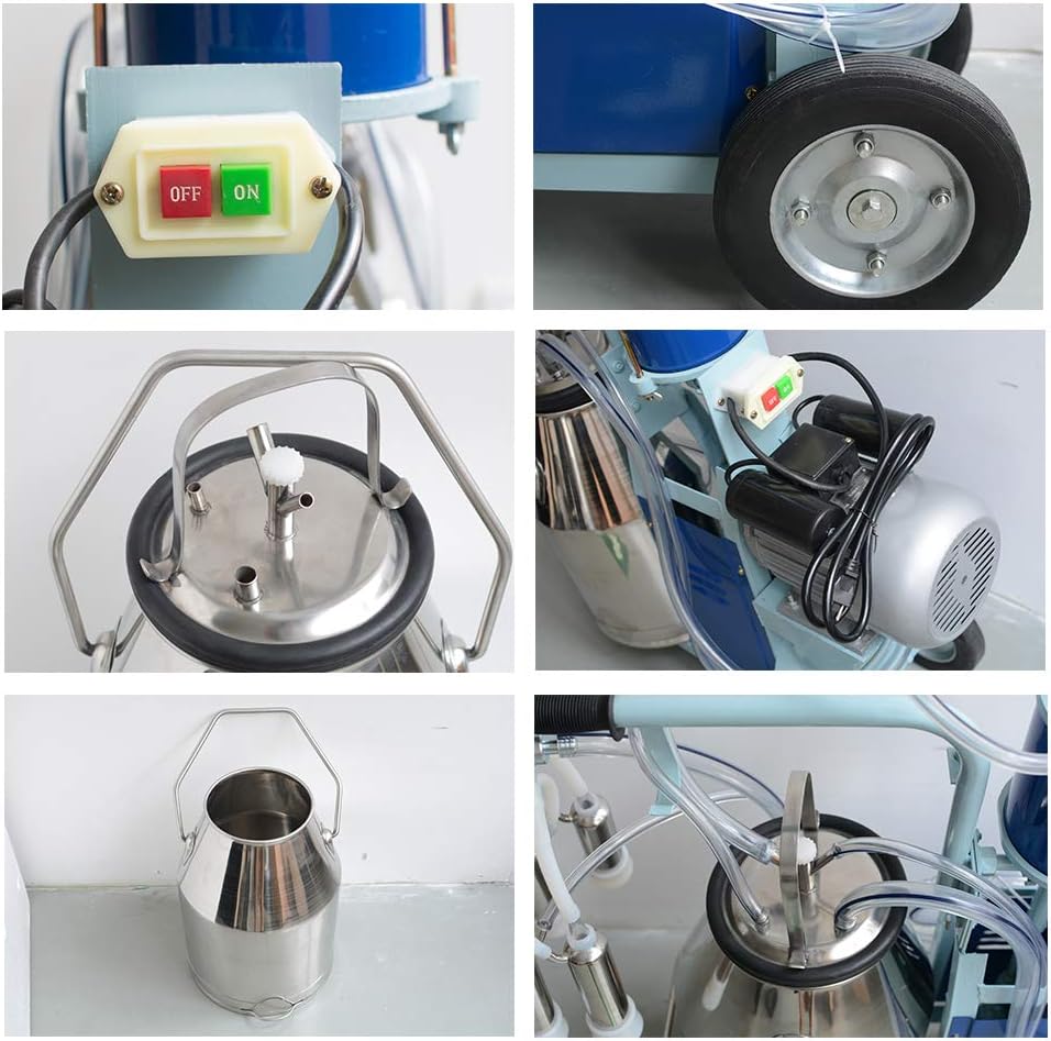 Buy Zinnor Electric Milking Machine Farm Cow 25L Electric Milking