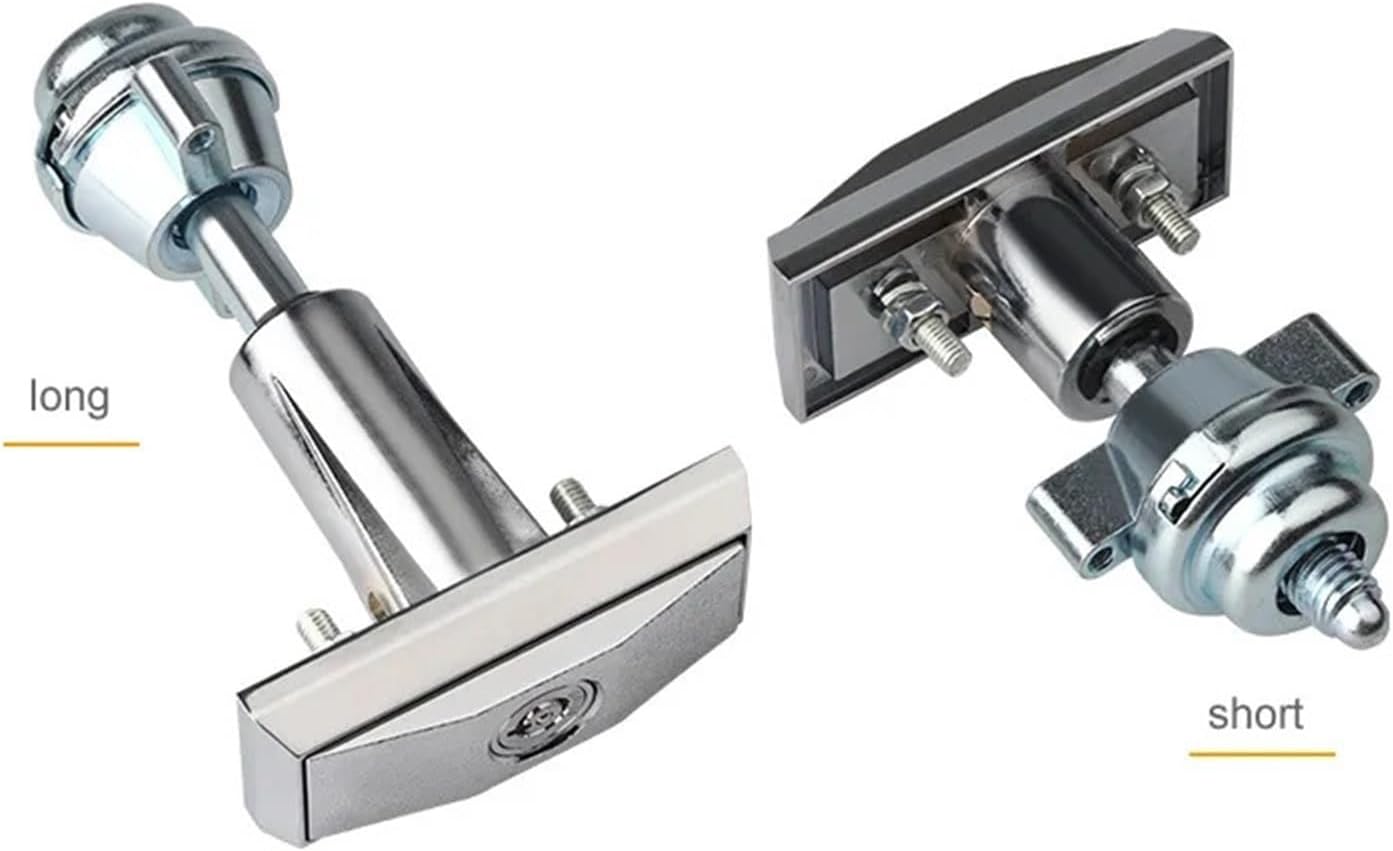 T-Shape Cabinet Lock Lock Terminal Handle Locks Cabinet Lock 1Pcs(Cylinder)