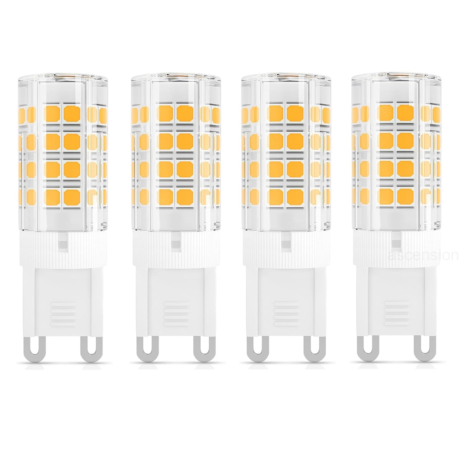 ascension G9 Dimmable Light Bulb Replacement 100W Halogen Bulbs G9 10W 220-240V Dimmable Ideal for Illuminating Homes, Offices, workplaces,etc Warm White G9 Base LED Light Bulb (Pack of 4)-image-22