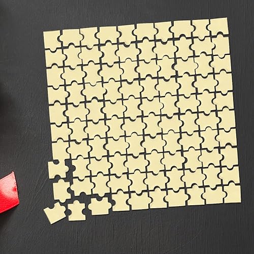 Miniatura 4 de Rompecabezas cuadrado de metal, troquelados para hacer tarjetas, troqueles de corte rectangular para decoración de bricolaje, papel, manualidades,