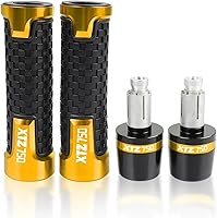 Vista 10 de Motorcycle Handlebar Grips For Y-AMAHA XTZ750 XTZ 750 1989-1996 Motorcycle Handlebar Grips Handle Bar Ends Hand Grip