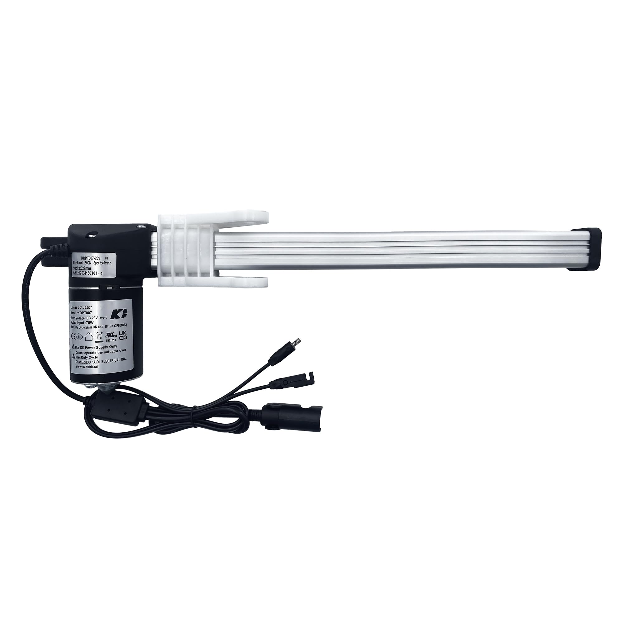 Kaidi Linear Actuator Model KDPT007N-239 Power Recliner Lift Chairs Motor Replacement