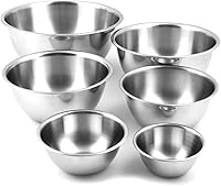 Vista 9 de Fox Run Tazón mezclador de acero inoxidable, morado, 2.75 cuartos de galón