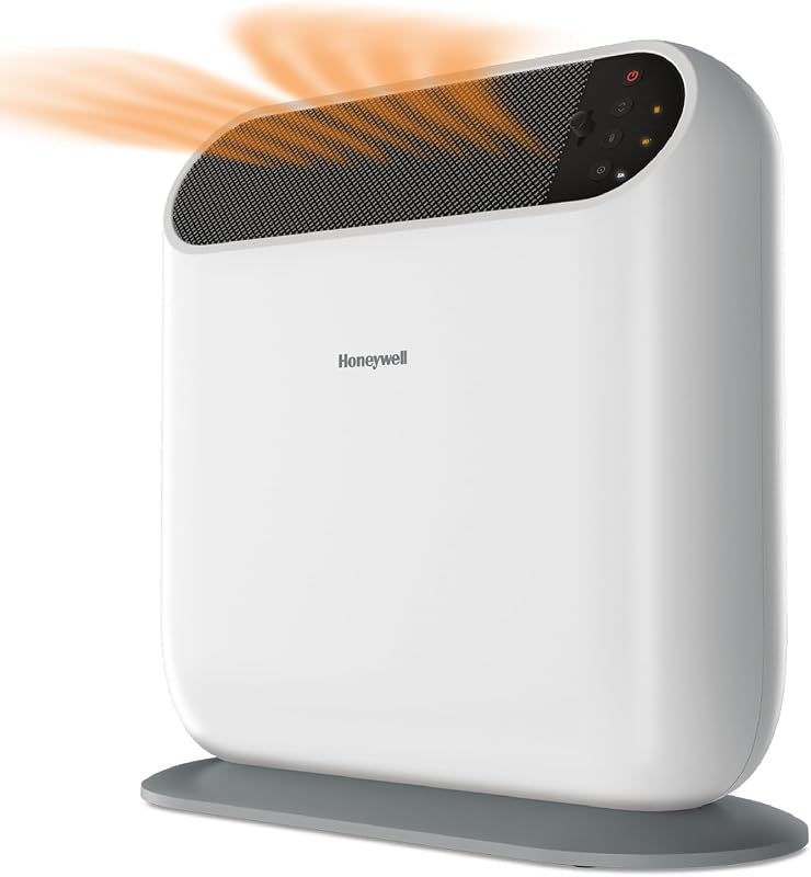 Calentador espacial con tecnología cerámica ThermaWave 6, color blanco