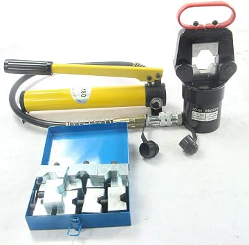 Hydraulic Split Crimping Plier Tool Compression Head Manual Cable Crimper 16-400mm2 for Cable Wire Rope w/CP-180 Pump